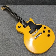 Guitare électrique jaune
